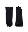 Дамски елегантни ръкавици в черно -0 снимка