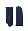Тъмносини дамски ръкавици за тъч скриин-0 снимка
