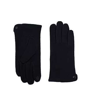 Мъжки ръкавици в черно снимка