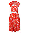 Червена рокля на бели точки Adria-0 снимка