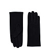 Черни дамски ръкавици за тъч скриин-0 снимка