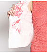 Късо дамско сако в бяло и розови нюанси Candy-3 снимка