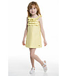 Жълта детска рокля-2 снимка