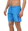 Мъжки плажни шорти в синьо-2 снимка