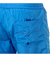 Мъжки плажни шорти в синьо-4 снимка
