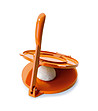 Алуминиева преса за тортила в оранжево - 20 см-1 снимка