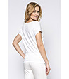 Дамска блуза в бяло Celia-1 снимка