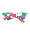Слънчеви unisex очила с дръжки с италианския флаг-2 снимка