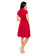 Клоширана червена рокля Jenna-3 снимка