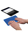 Синя клавиатура за мобилно устройство с Bluetooth 8