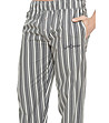 Мъжка памучна пижама в сив меланж Cassius-3 снимка