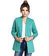 Зелено памучно дамско сако Jemima-0 снимка