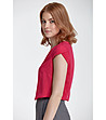 Дамска блуза в цвят циклама Charlot-2 снимка