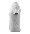 Мъжка памучна тениска в сив меланж Africa-4 снимка