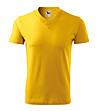 Мъжка памучна тениска в жълто Africa-0 снимка