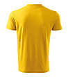 Мъжка памучна тениска в жълто Africa-1 снимка