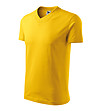 Мъжка памучна тениска в жълто Africa-2 снимка