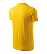 Мъжка памучна тениска в жълто Africa-3 снимка