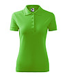 Дамска блуза в зелен нюанс Lara с памук-0 снимка