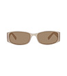 Дамски слънчеви очила в цвят перла-1 снимка