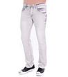 Памучни мъжки дънки в сиво Grego-2 снимка