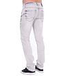 Памучни мъжки дънки в сиво Grego-3 снимка