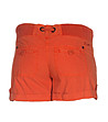 Памучни дамски къси оранжеви панталони Mira-1 снимка