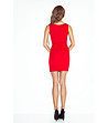 Червена рокля без ръкави Eileen-3 снимка
