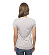 Сива дамска памучна тениска с принт панделки Morgan-1 снимка