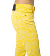 Дамски памучен панталон в жълти нюанси с принт Meredith-3 снимка