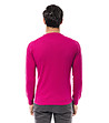 Мъжки пуловер в цвят циклама Bolero с естествени влакна -1 снимка