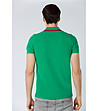 Памучна мъжка блуза в зелено Douglas-1 снимка