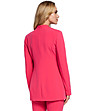 Елегантно дамско сако в розово-1 снимка