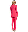 Елегантно дамско сако в розово-3 снимка