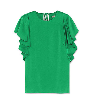 Дамска блуза в зелено Bernice снимка