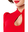 Червена дамска блуза Simina-2 снимка