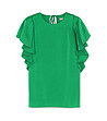 Дамска блуза в зелено Bernice-0 снимка