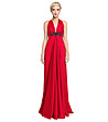 Дълга червена рокля Flora-0 снимка