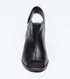 Дамски кожени сандали в черно Emily-1 снимка