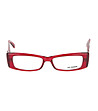 Unisex рамки за очила в цвят бордо-1 снимка