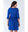 Синя рокля с яка Eleonor-1 снимка