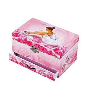 Музикална кутия за бижута Балерина снимка