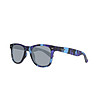 Unisex слънчеви очила тип уейфеър в сини и лилави нюанси-0 снимка