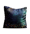 Цветна декоративна възглавничка с ефектен принт Звездички-0 снимка