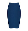 Синя пола с висока талия Fiorella-4 снимка