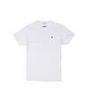 Мъжка памучна тениска в бяло Mario-2 снимка