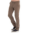 Мъжки памучен панталон в цвят камел Bolero-3 снимка