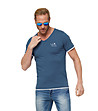 Синя мъжка тениска Ennos-0 снимка