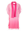 Комплект от розова рокля и шал Joanna-0 снимка