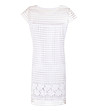 Бяла мрежеста рокля Claudia-1 снимка
